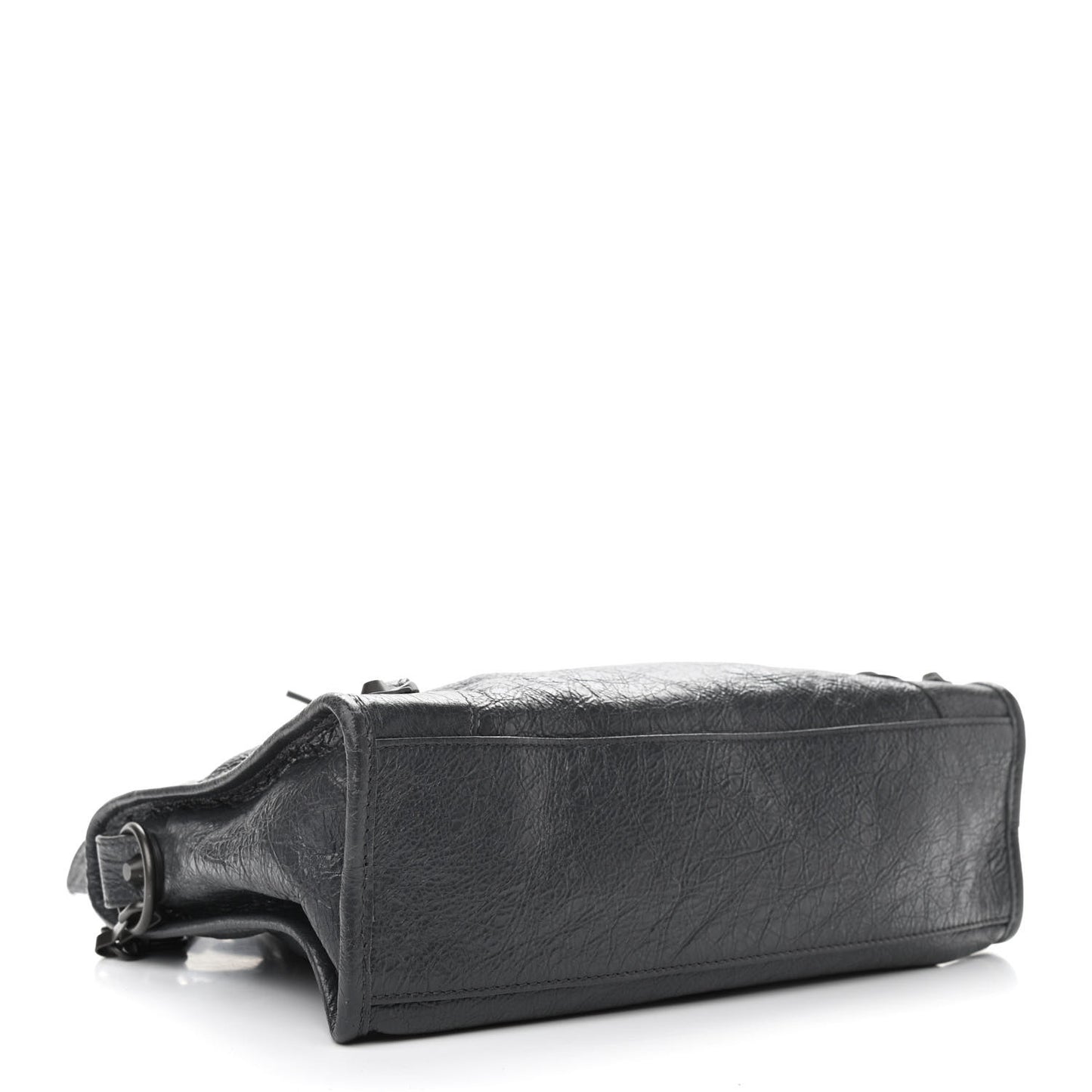 Agneau Classic Silver Hardware S City Gris Fossile