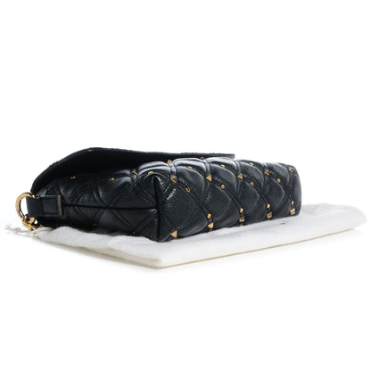Marc Jacobs Leather Stardust Crossbody Flap Black 4 of 8