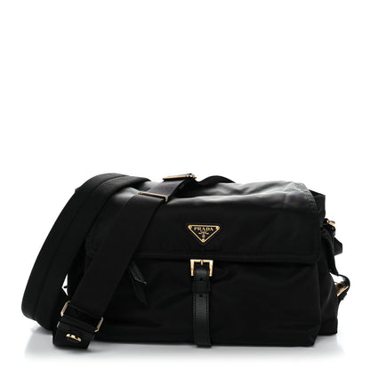 Prada Re-Nylon Large Explore Messenger Bag Black 1 of 11