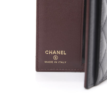 Chanel Caviar Quilted Card Holder Wallet Black 5 of 7