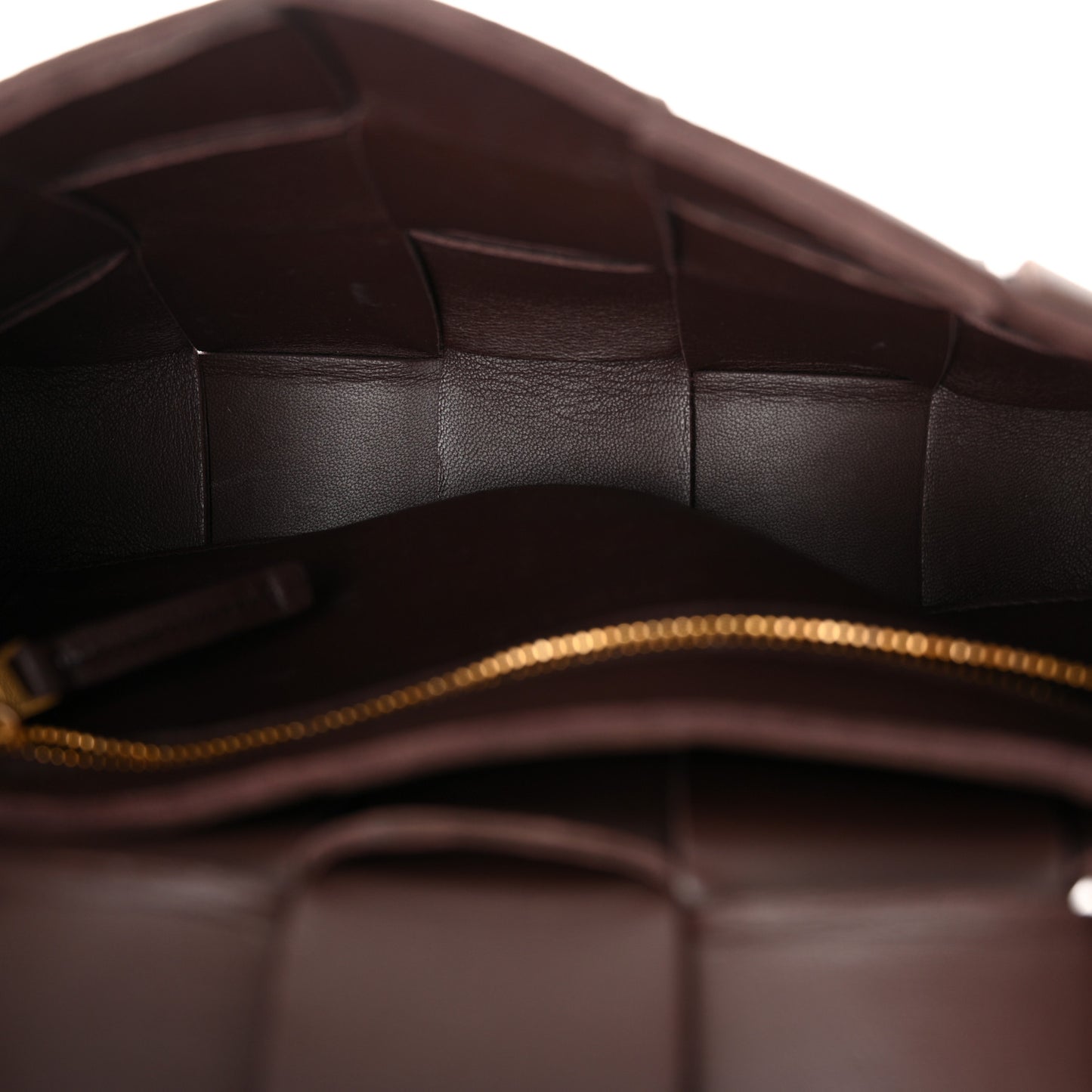 Lambskin Maxi Intrecciato Cassette Crossbody Bag Fondant