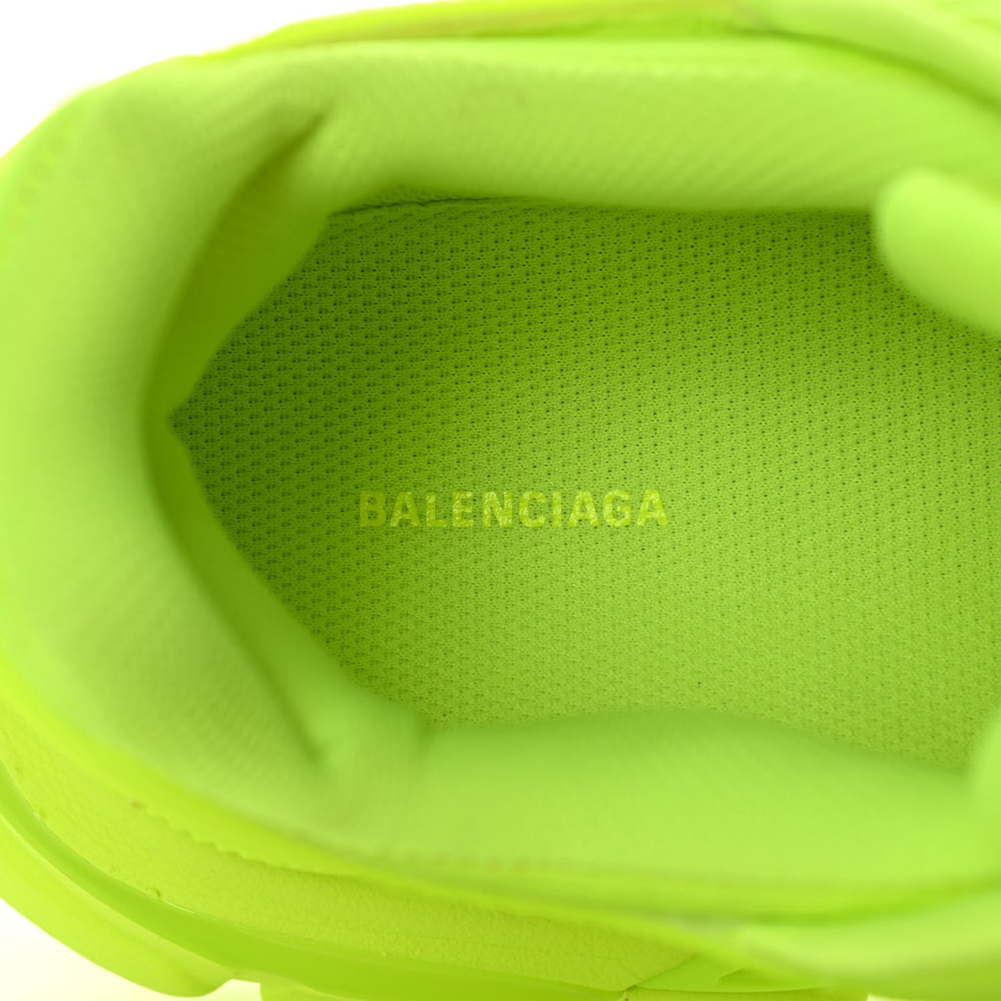 Rubber Mesh Monocolor Mens Track.2 Open Sneakers 44 Fluo Yellow