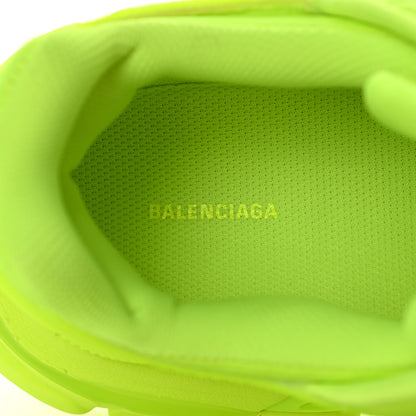 Balenciaga Rubber Mesh Monocolor Mens Track.2 Open Sneakers 44 Fluo Yellow 6 of 8