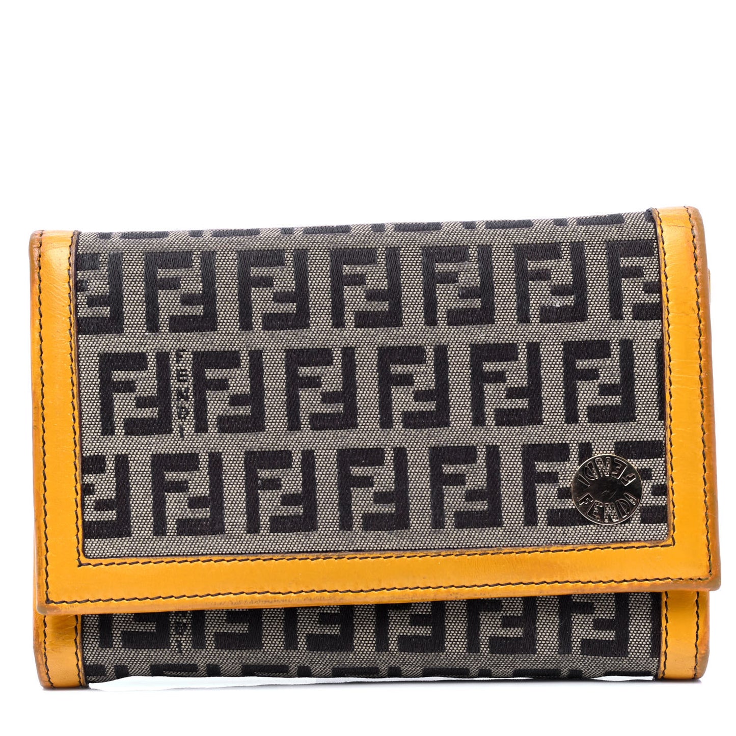 Zucchino Flap Wallet Tobacco Yellow