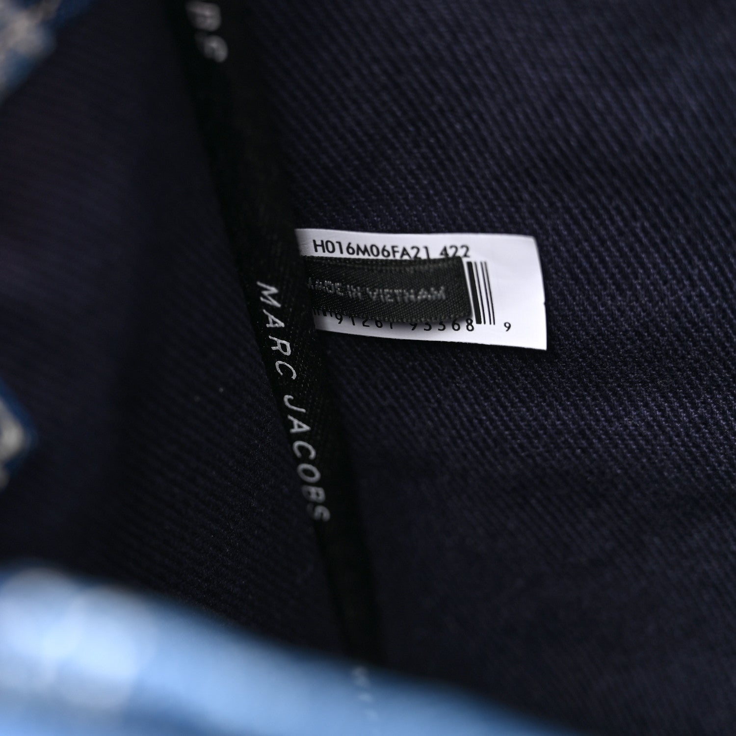Marc Jacobs Denim Canvas Small Tote Bag Blue 6 of 12