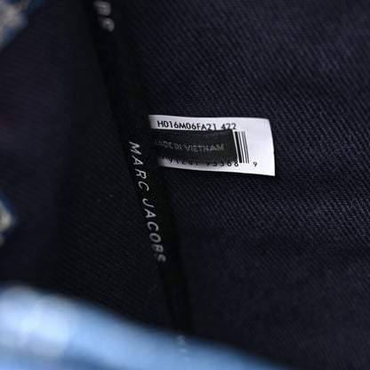 Marc Jacobs Denim Canvas Small Tote Bag Blue 6 of 12