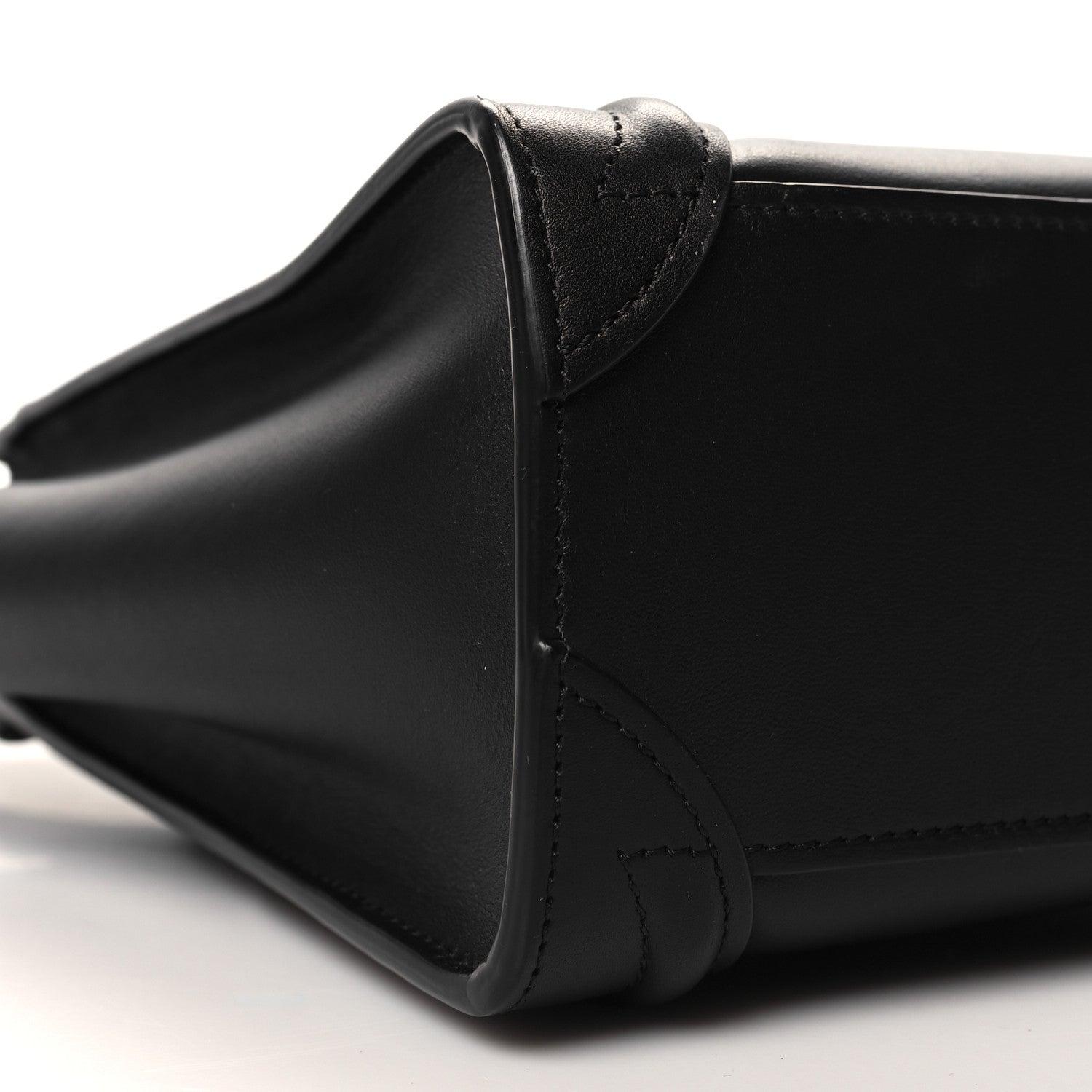 Celine Smooth Calfskin Nano Luggage Black 8 of 9