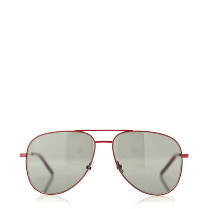 Saint Laurent Aviator Classic SL 11 Sunglasses Red 2 of 9
