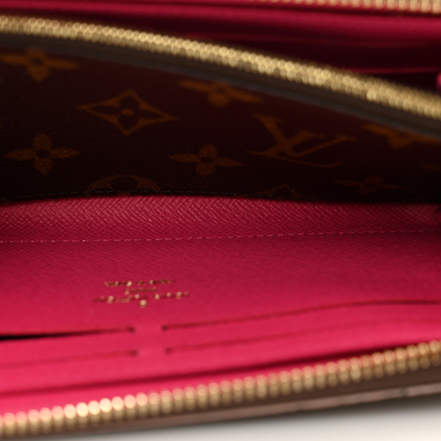 Louis Vuitton Monogram Blooming Flowers Clemence Wallet 6 of 11