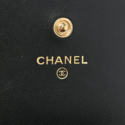 Chanel Caviar Chevron Quilted Boy Flap Waist Belt Bag Black 6 of 11