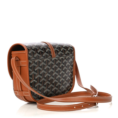 Goyard Goyardine Belvedere II PM Messenger Bag Black Gold 3 of 9