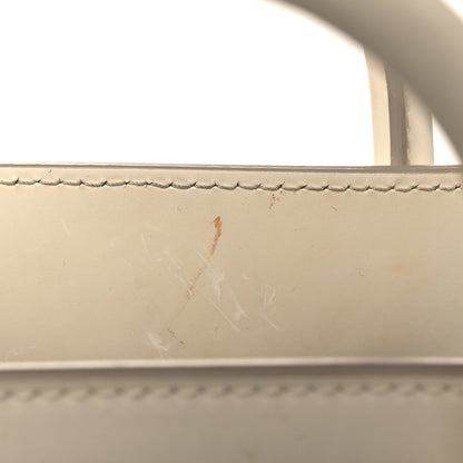 Givenchy Smooth Calfskin Mini Horizon Satchel Off White 10 of 12