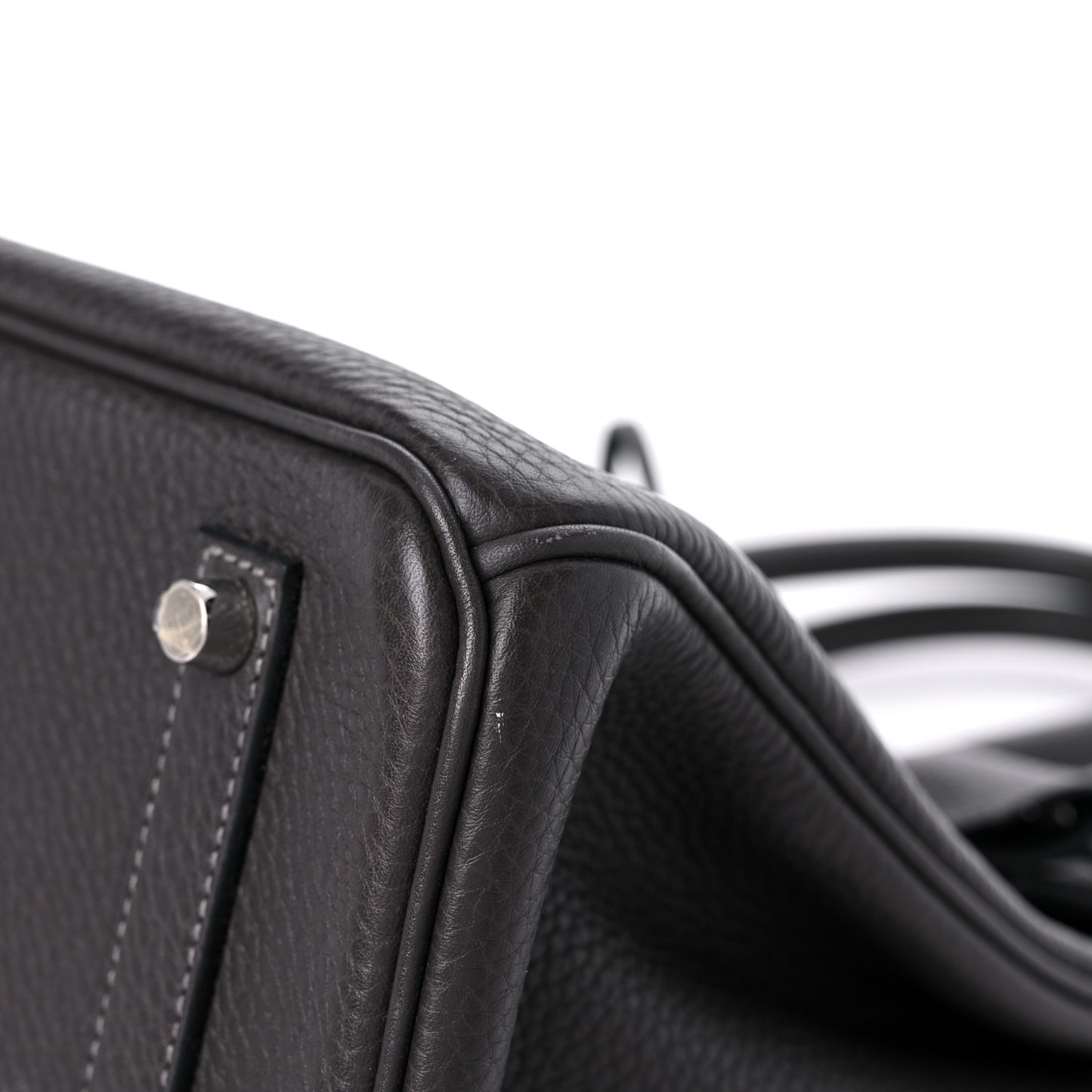 Taurillon Clemence Birkin 35 Graphite