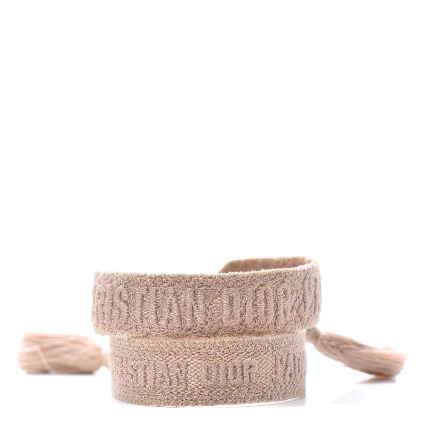 Woven Cotton J'Adior Friendship Bracelet Set Pink