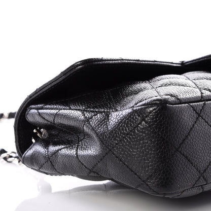 Chanel Caviar Quilted East West Flap Black 5 of 9