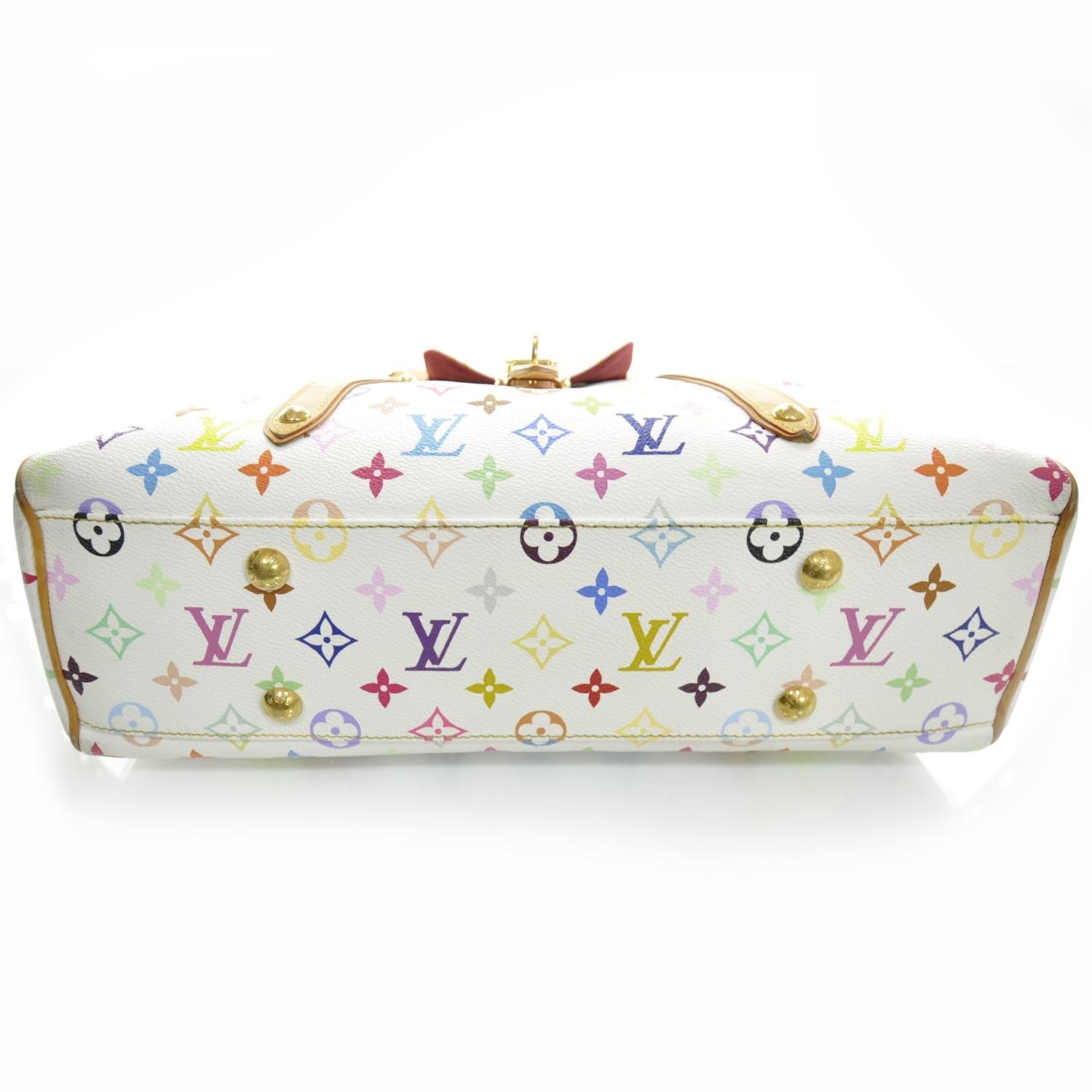 Louis Vuitton Monogram Multicolor Aurelia MM White 4 of 8