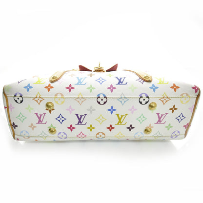 Louis Vuitton Monogram Multicolor Aurelia MM White 4 of 8