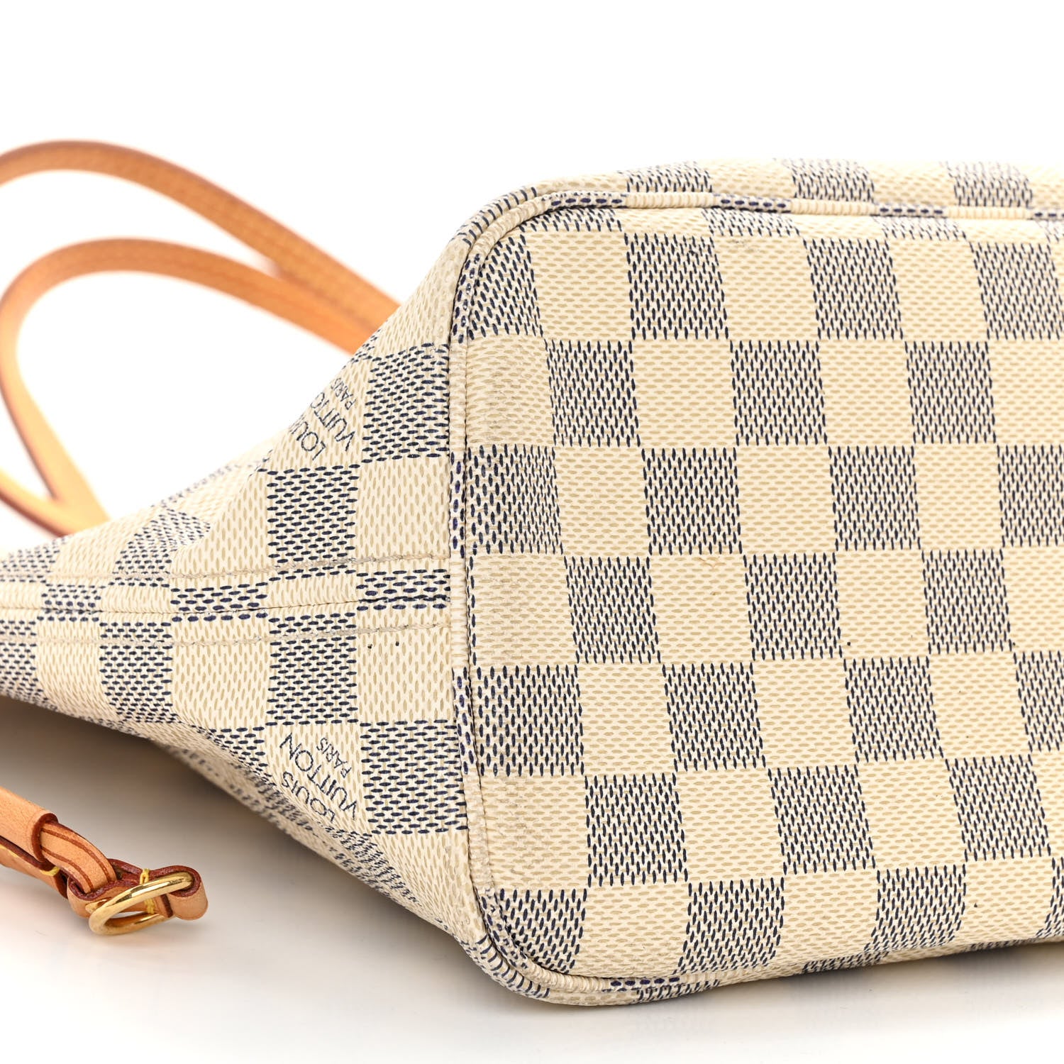 Louis Vuitton LOUIS VUITTON Damier Azur Neverfull PM 9 of 14