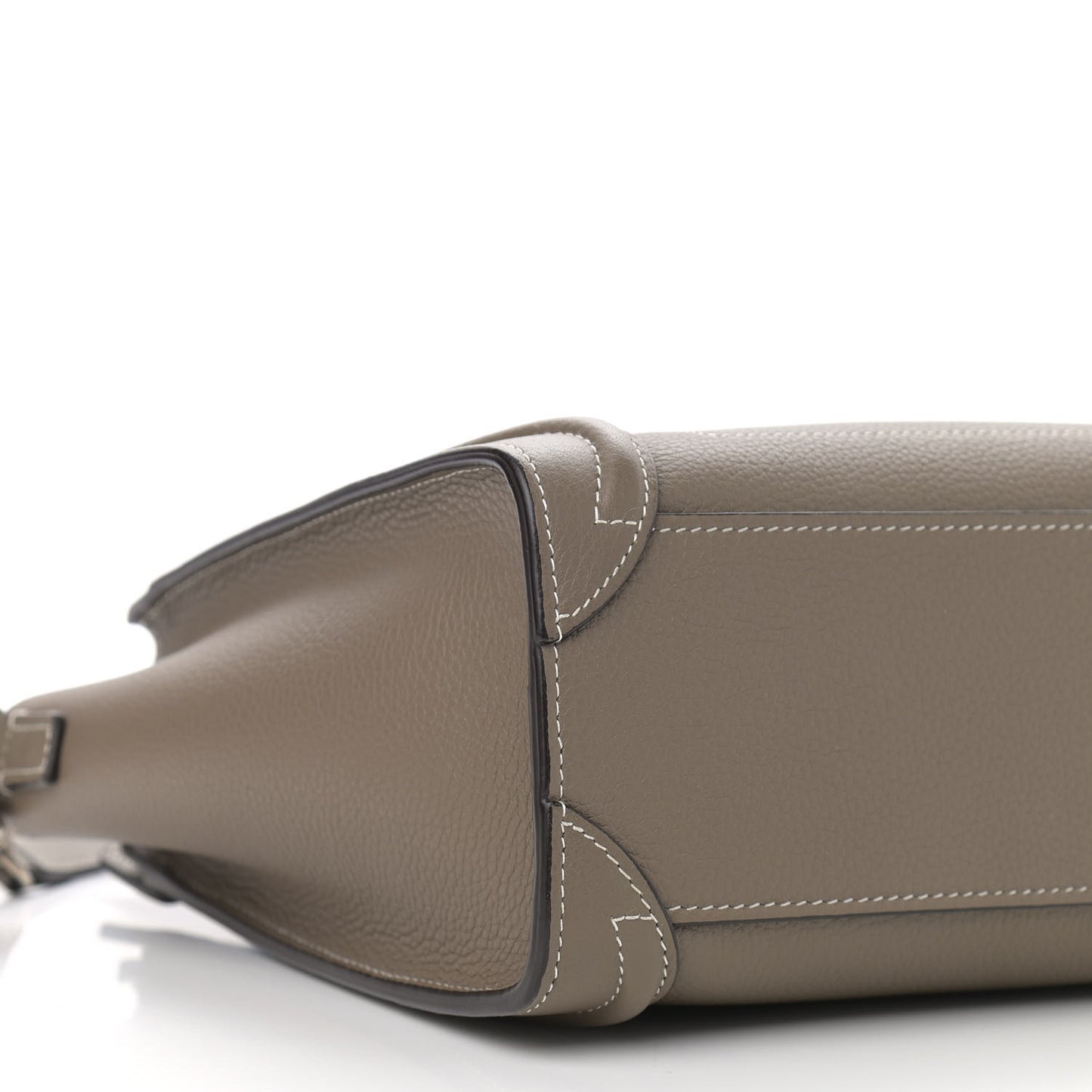Drummed Calfskin Nano Luggage Souris