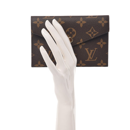 Louis Vuitton Monogram Daily Organizer Envelope Insert Black 2 of 7