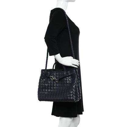 Bottega Veneta Nappa Intrecciato Medium Andiamo Shoulder Bag Space 2 of 9