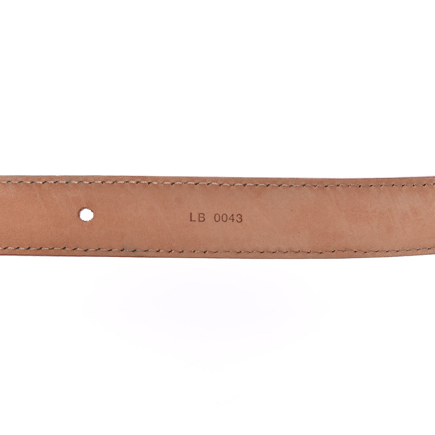 Monogram Multicolor Belt 80 32 White