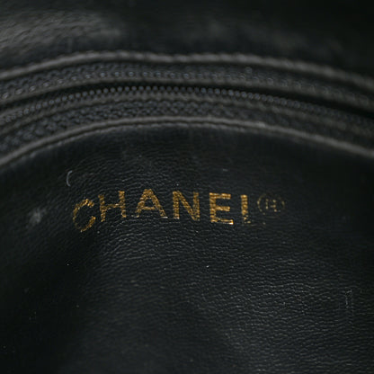 Chanel Caviar CC Shoulder Bag Black 6 of 12