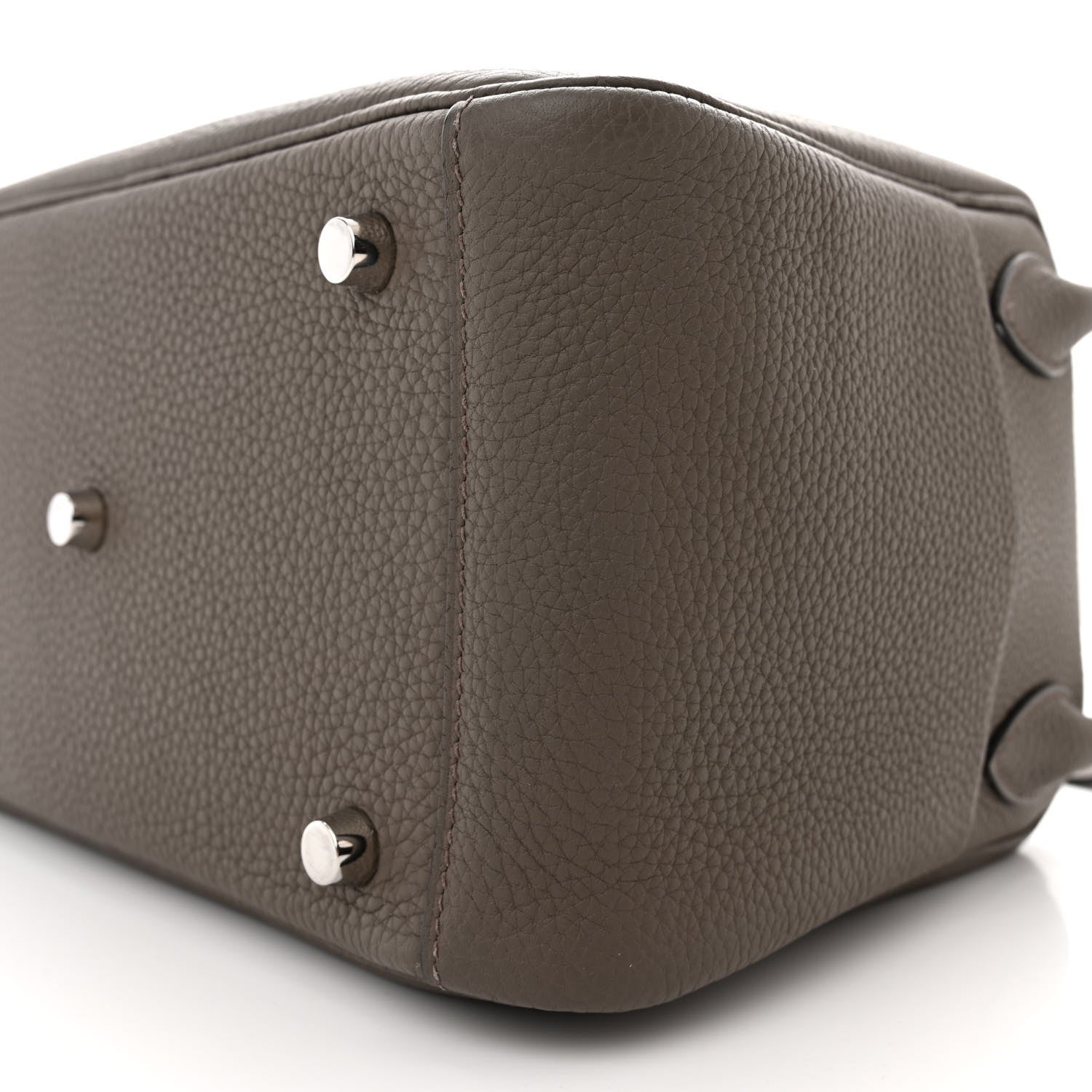 Hermes Taurillon Clemence Lindy 26 Etain 10 of 12