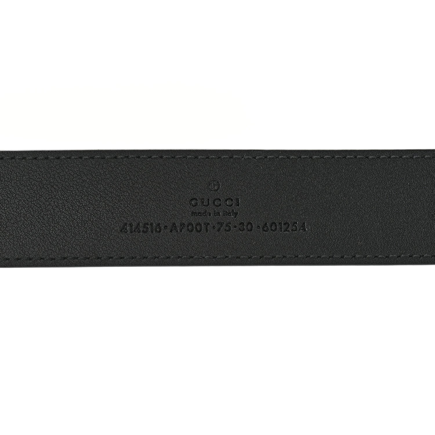 Gucci Calfskin Double G 30mm Belt 75 30 Black 4 of 7
