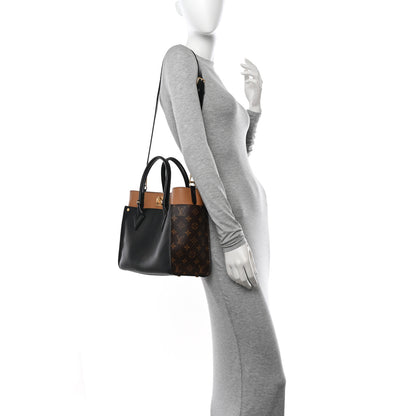 Louis Vuitton Calfskin Monogram On My Side Black 2 of 9