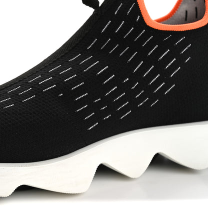 Hermes Technical Canvas Goatskin Womens Eclair Sneakers 38.5 Black 11 of 14