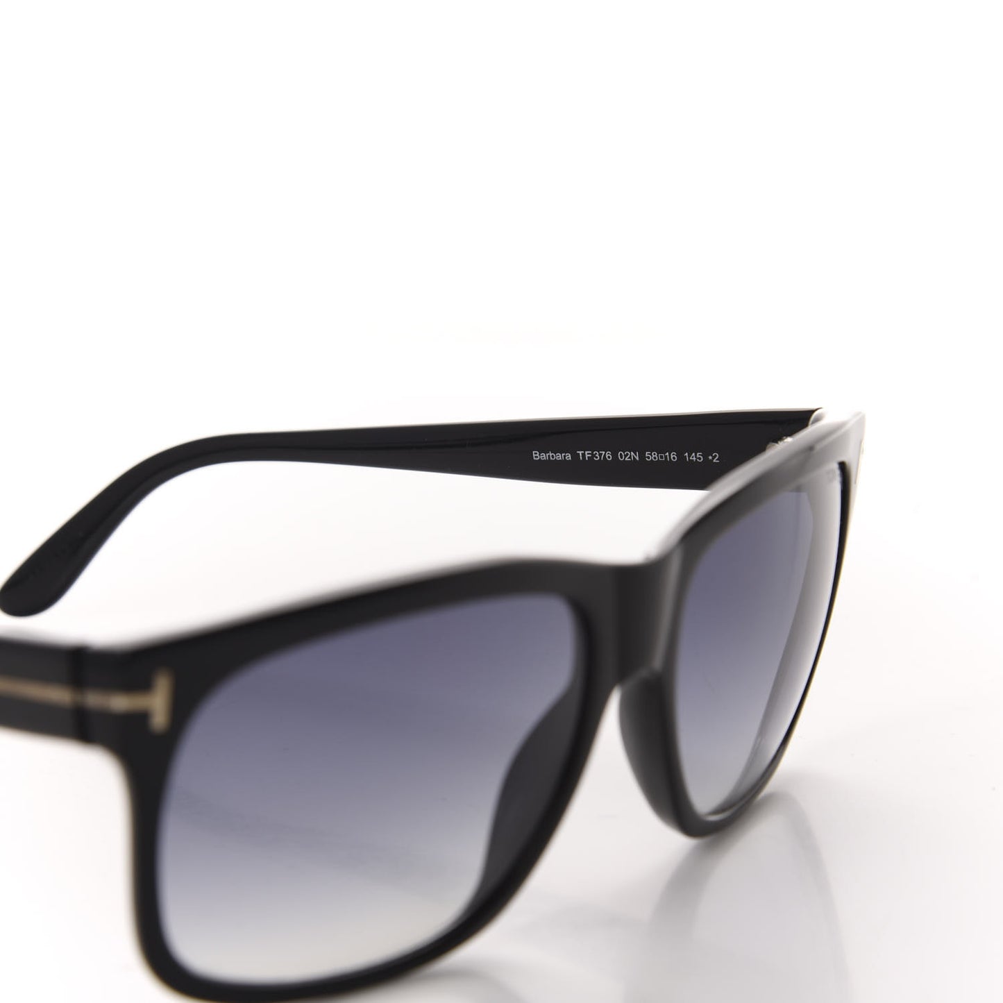 Barbara TF376 Sunglasses Black
