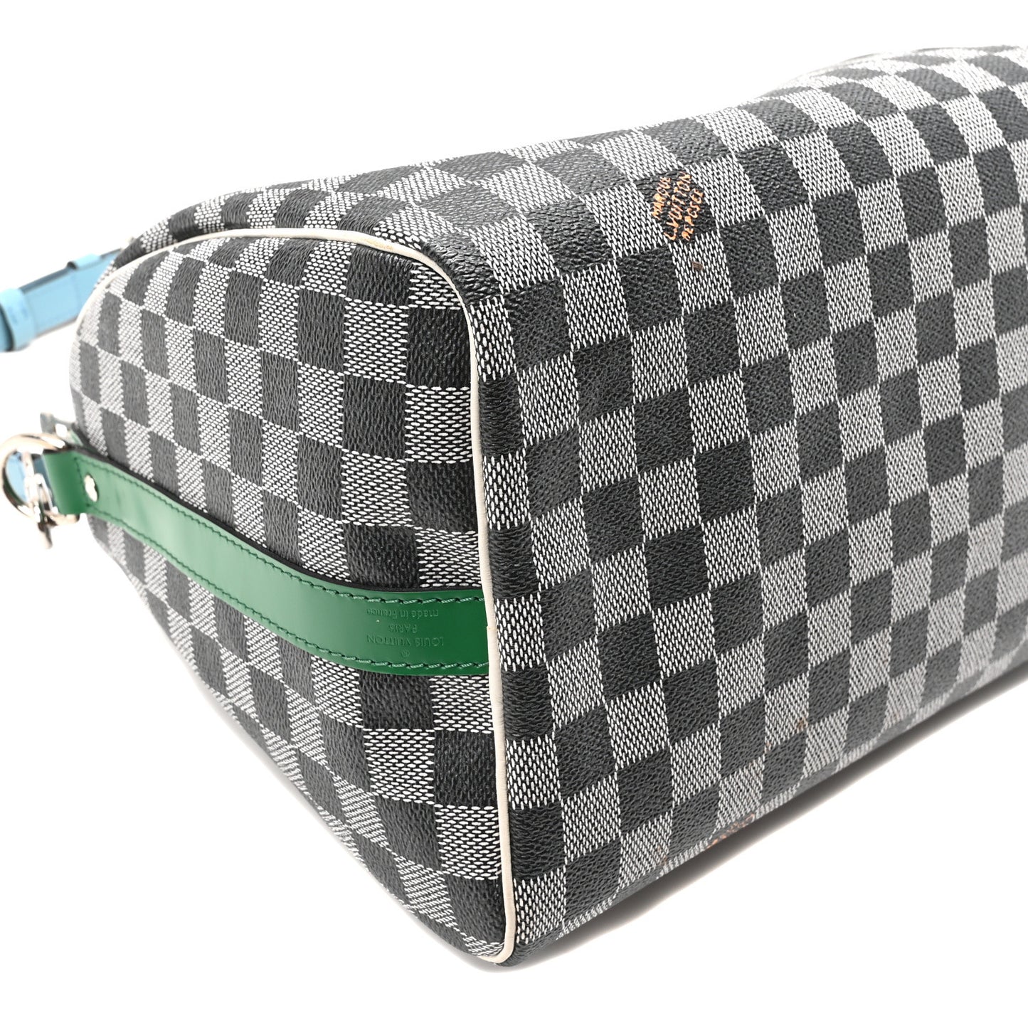 Damier Speedy Bandouliere 30 Black White