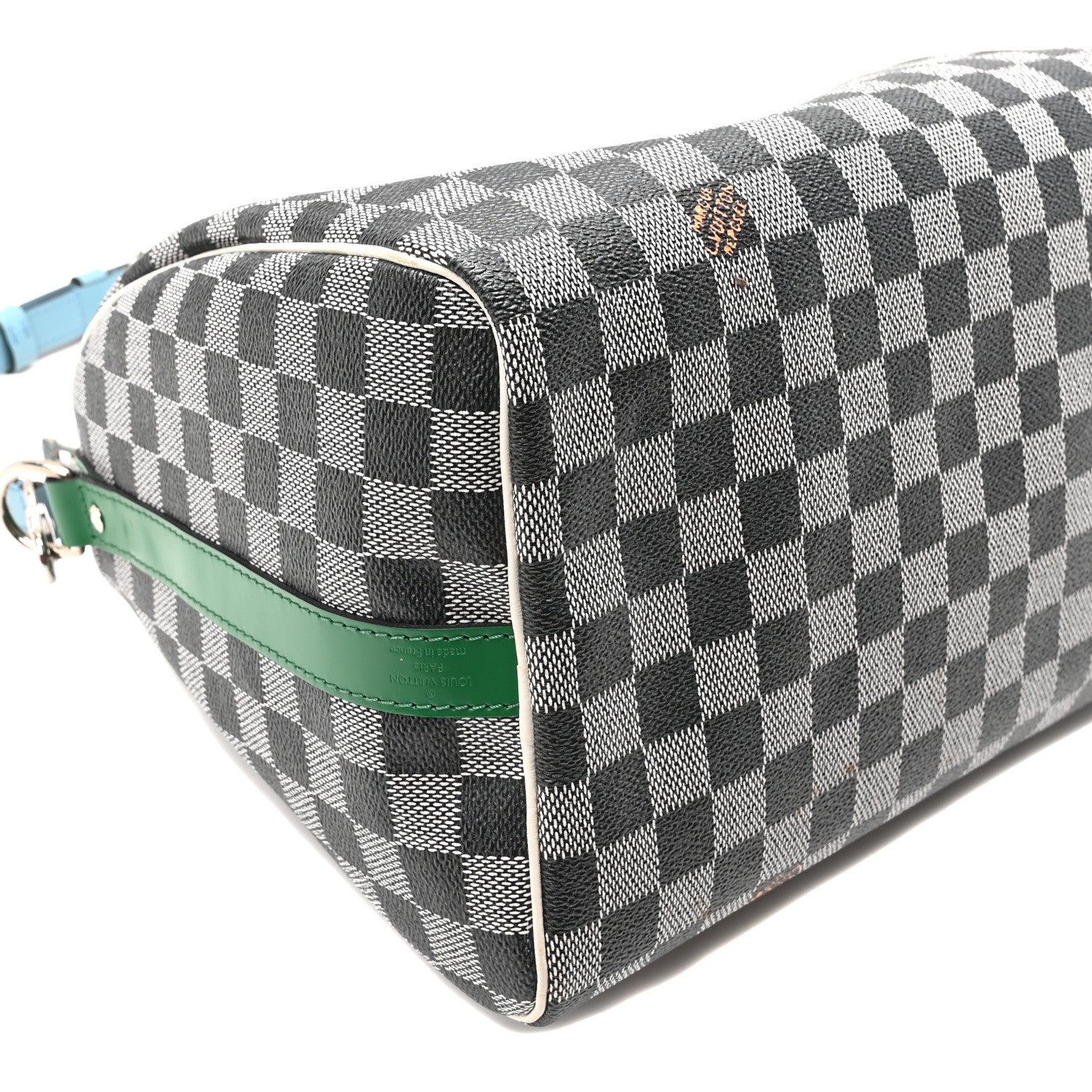 Louis Vuitton Damier Speedy Bandouliere 30 Black White 7 of 8