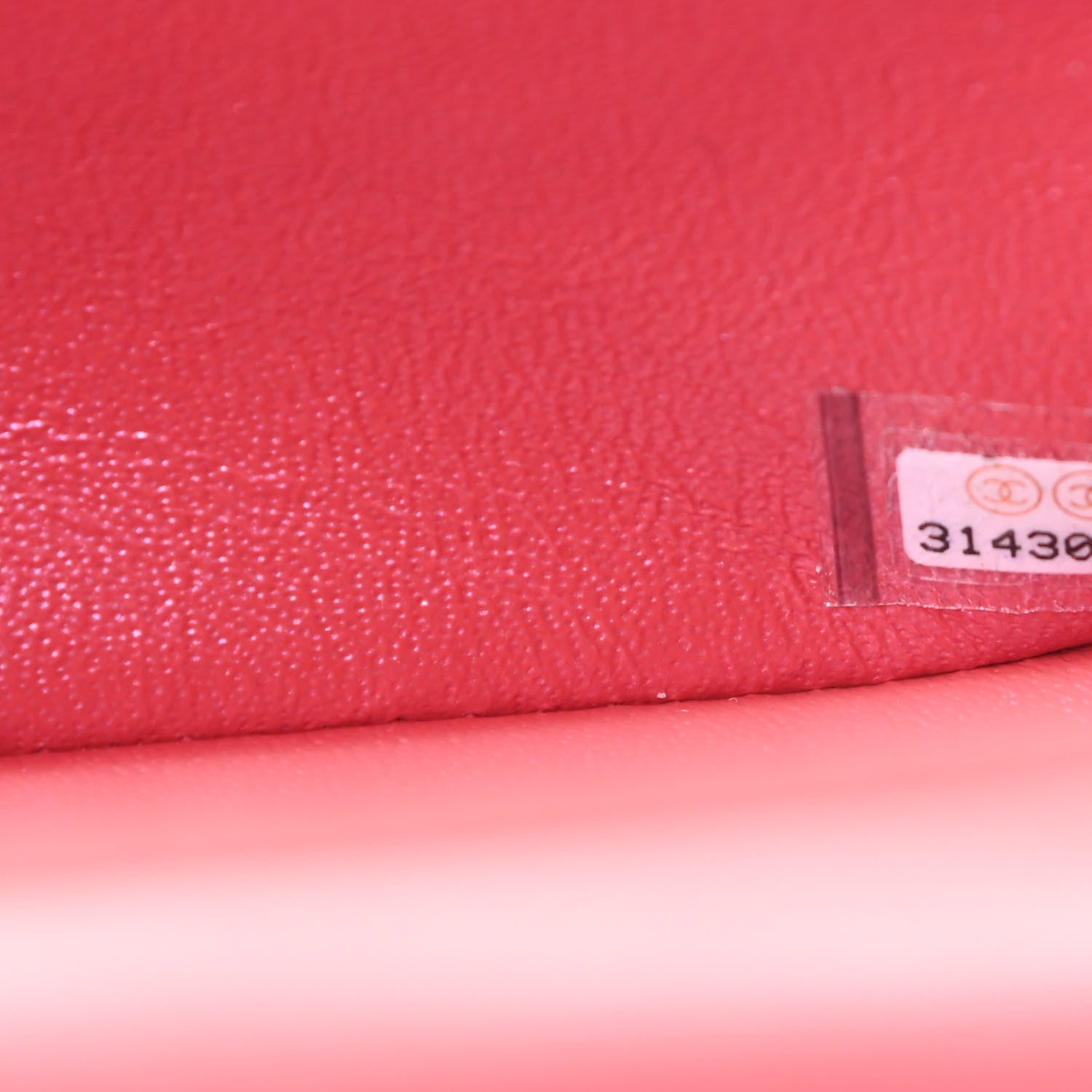 Chanel Iridescent Lambskin Quilted Mini Top Handle Rectangular Flap Red 7 of 11