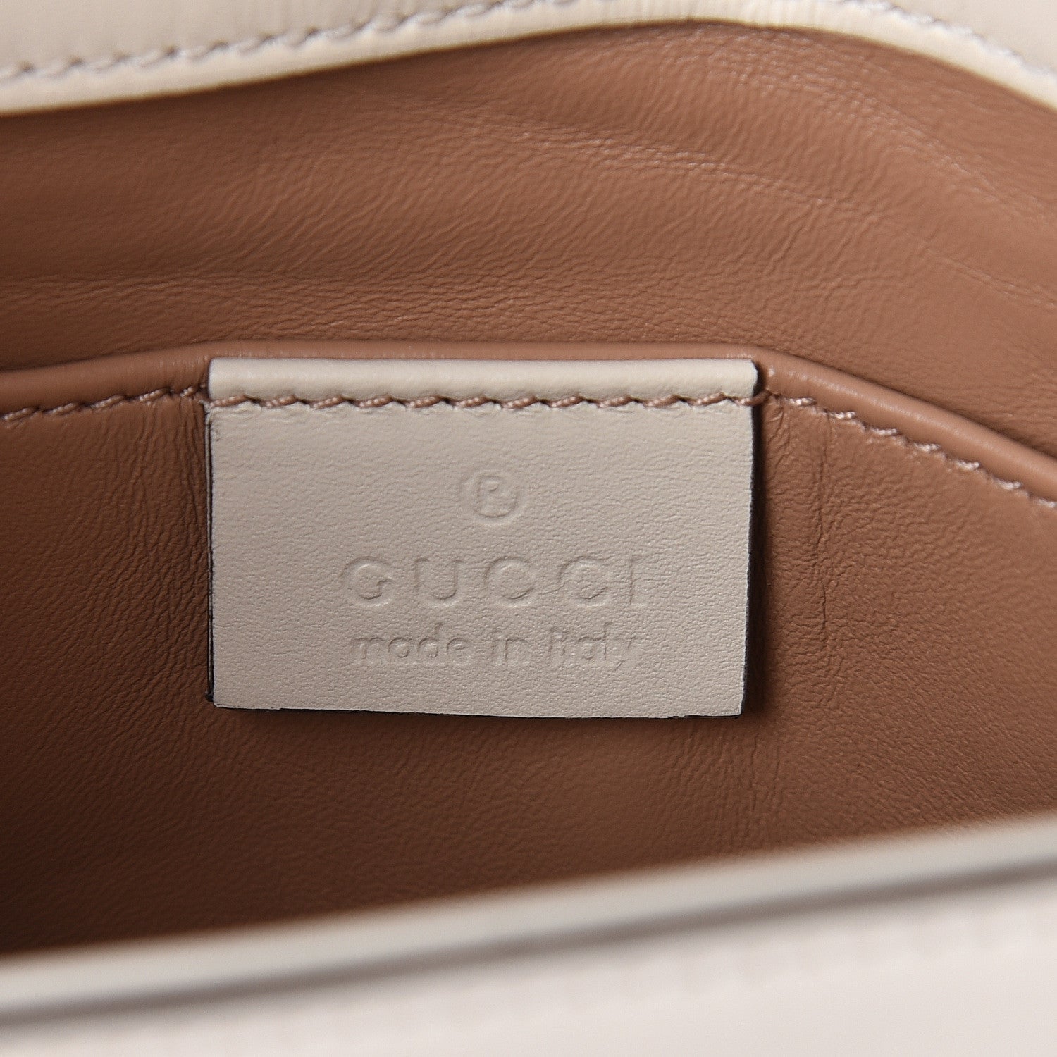 Gucci Nappa Pearl Studded Mini Queen Margaret Broadway Shoulder Bag Mystic White 7 of 12