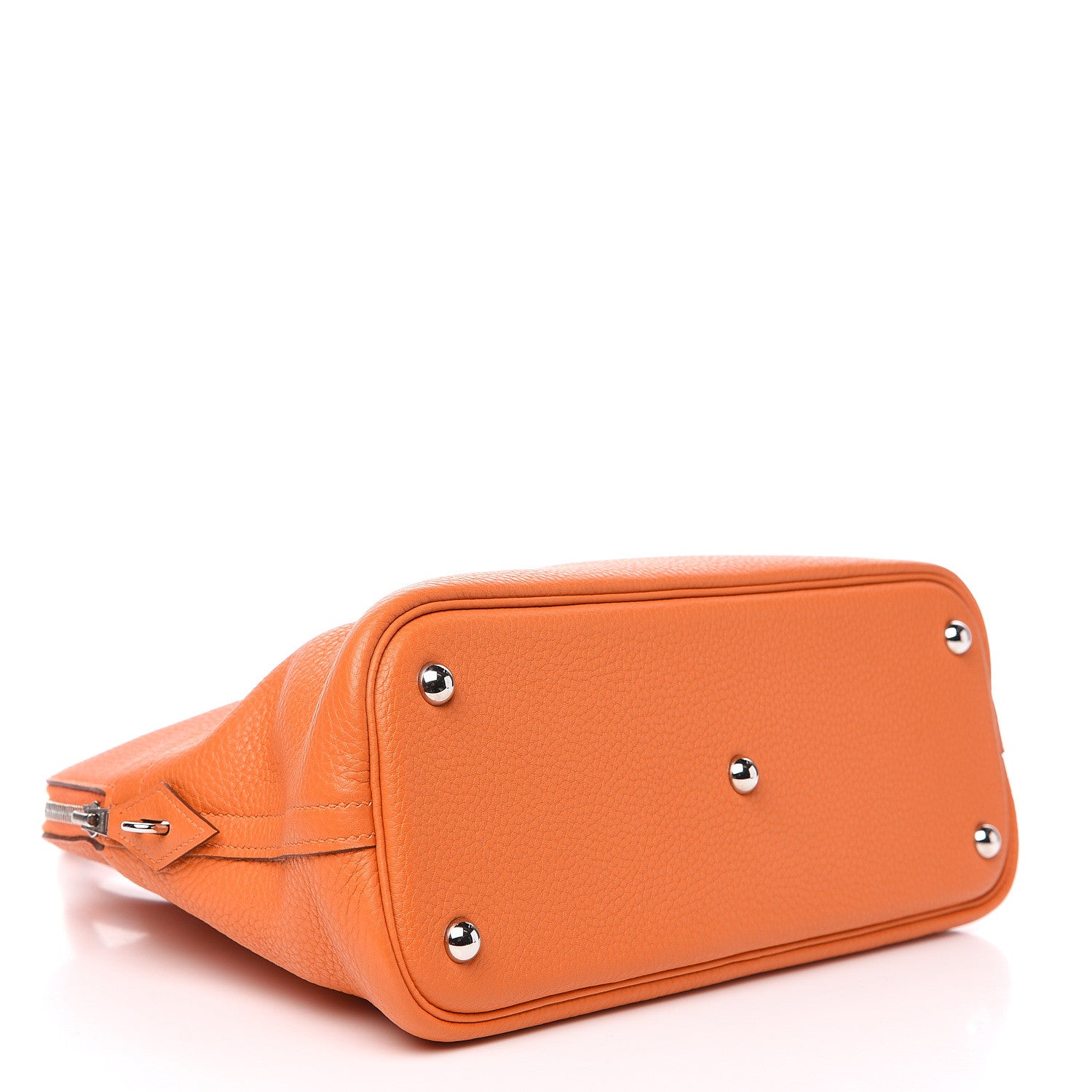 Hermes Taurillon Clemence Bolide 31 Orange 3 of 10