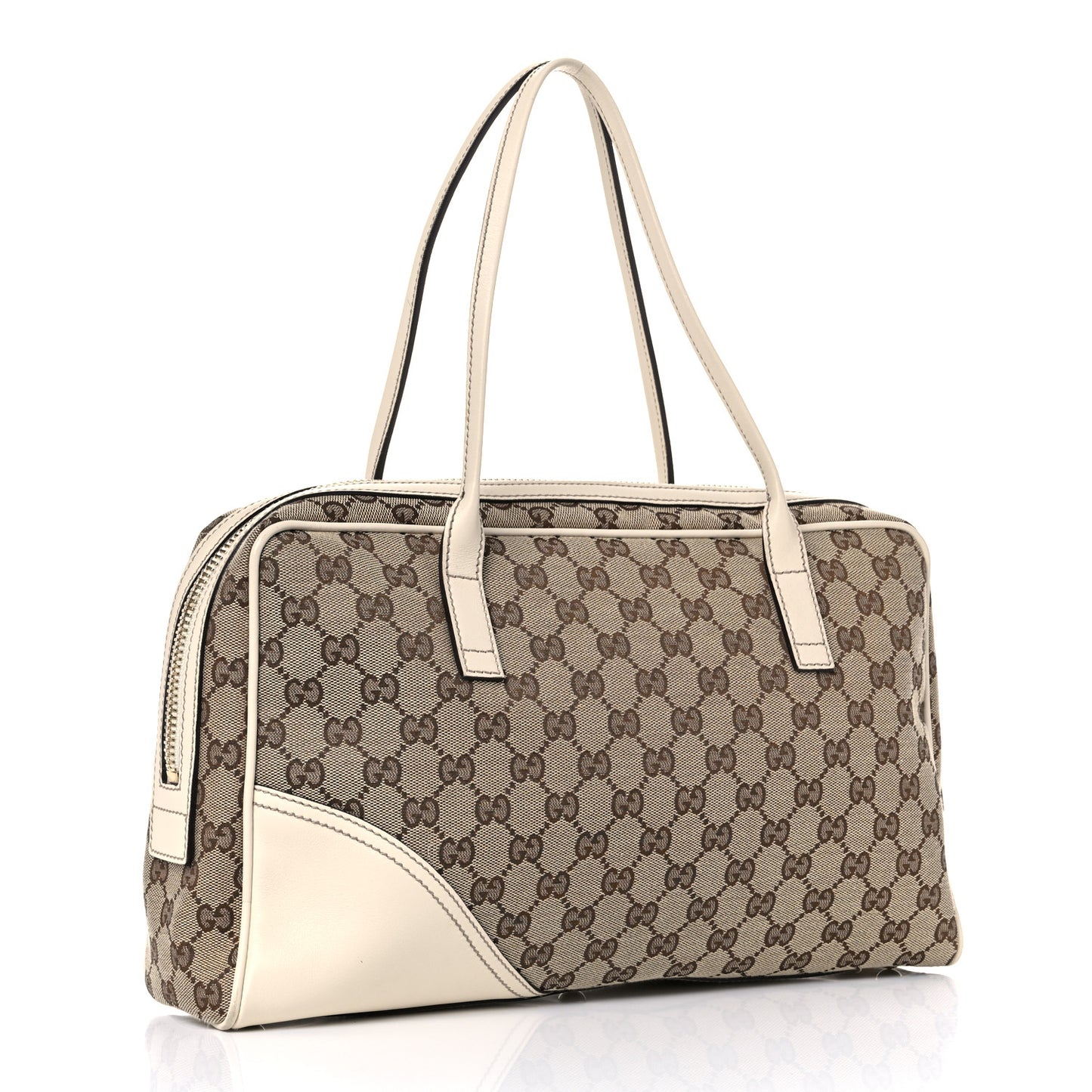 Monogram Medium New Britt Boston Off White