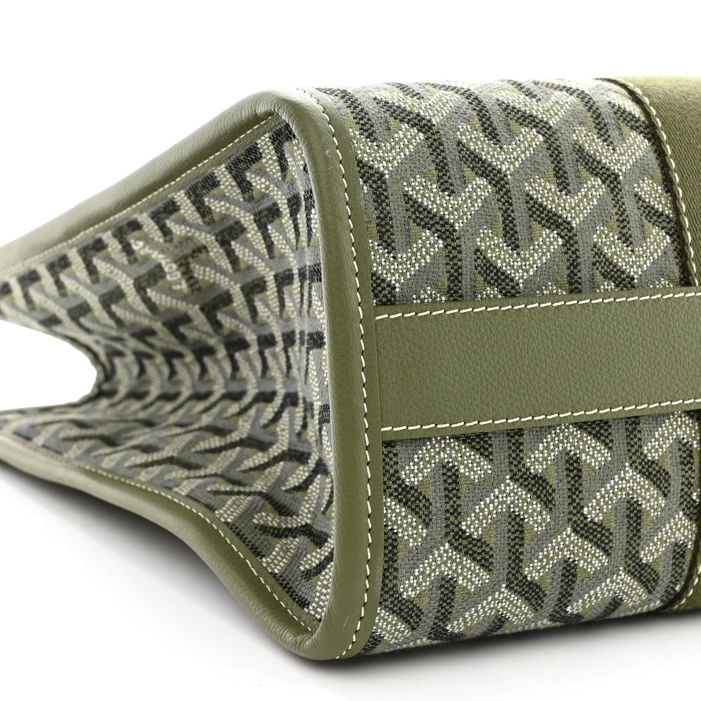 Goyardine Villette PM Tote Khaki