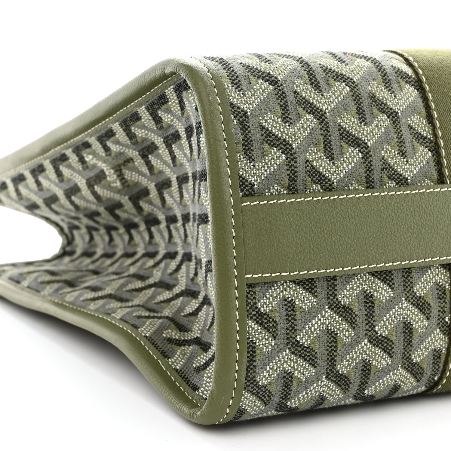 Goyard Goyardine Villette PM Tote Khaki 9 of 10