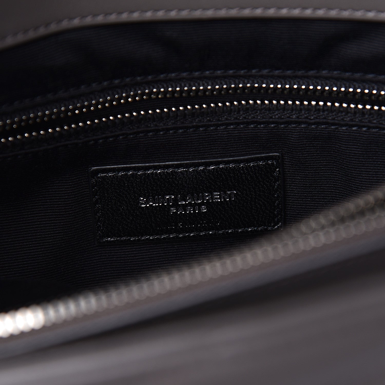 Saint Laurent Calfskin Y Quilted Monogram Medium Loulou Chain Satchel Earth 6 of 11