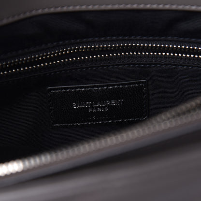 Saint Laurent Calfskin Y Quilted Monogram Medium Loulou Chain Satchel Earth 6 of 11