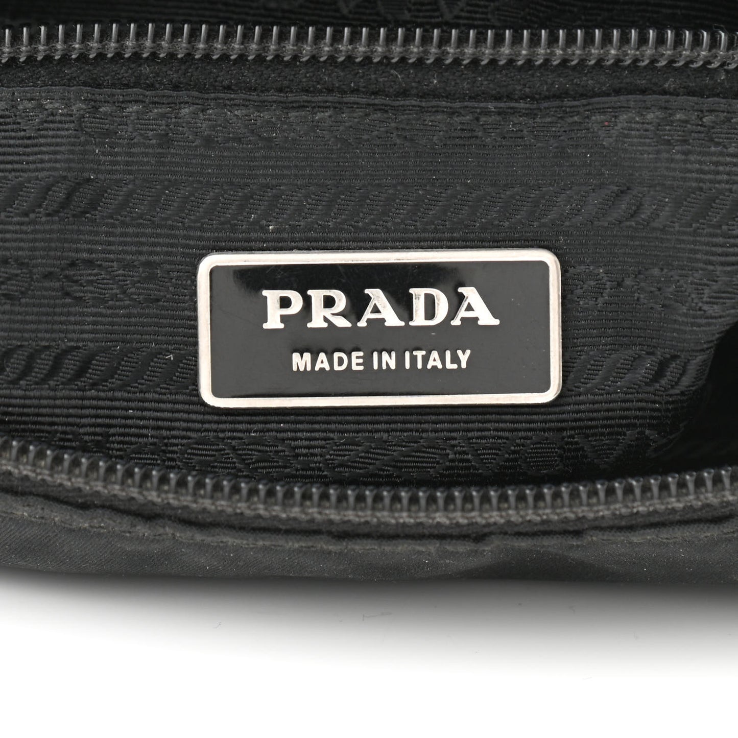 Tessuto Nylon Messenger Bag Black
