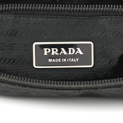 Prada Tessuto Nylon Messenger Bag Black 5 of 12