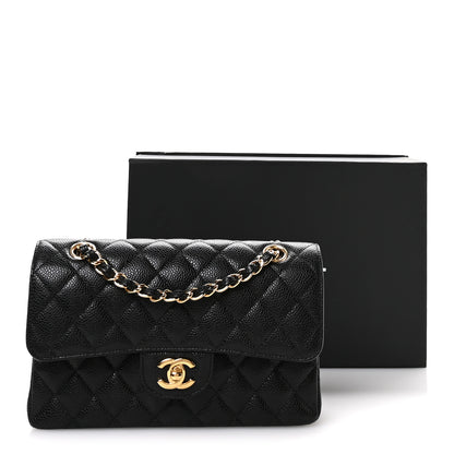 Chanel Caviar Quilted Small Double Flap Black 11 of 11