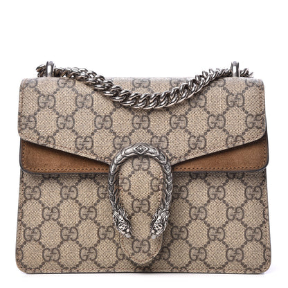 Gucci GG Supreme Monogram Mini Dionysus Shoulder Bag Taupe 1 of 11