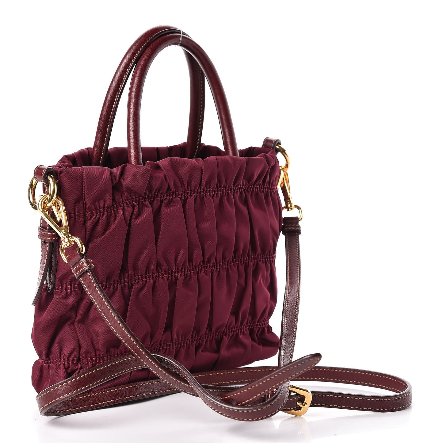 Tessuto Nylon Gaufre Tote Barolo