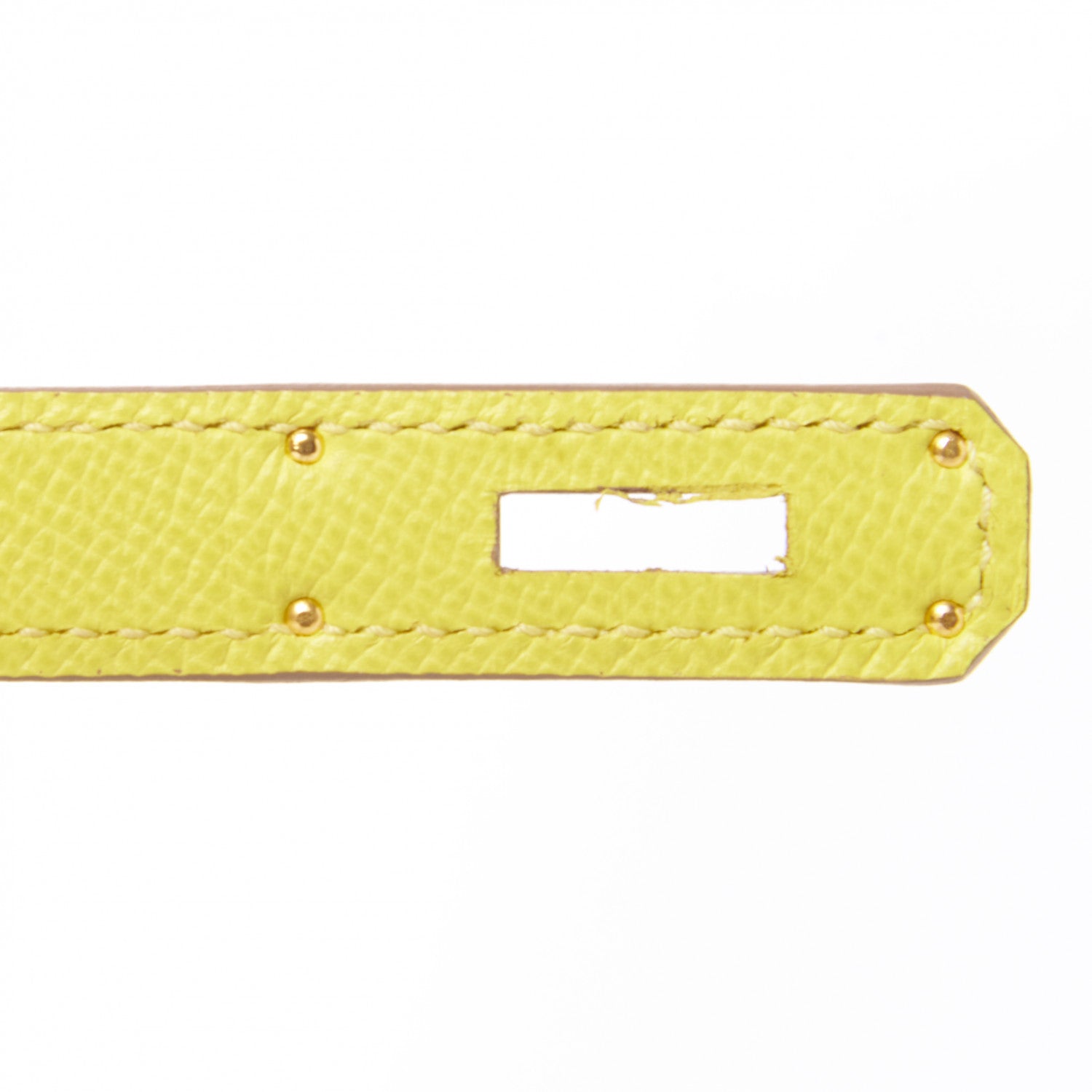 Hermes Epsom Kelly Sellier 28 Lime 19 of 33