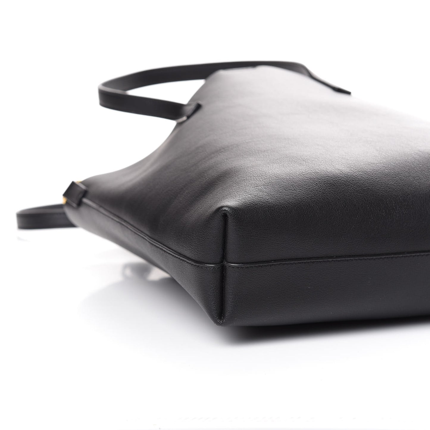 Calfskin Toy Shopping Tote Black