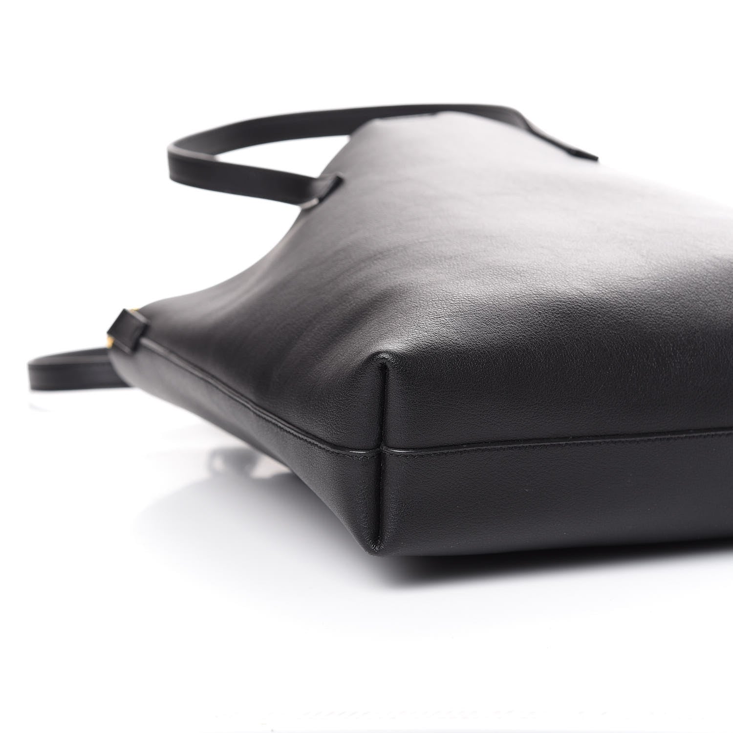 Saint Laurent Calfskin Toy Shopping Tote Black 7 of 9